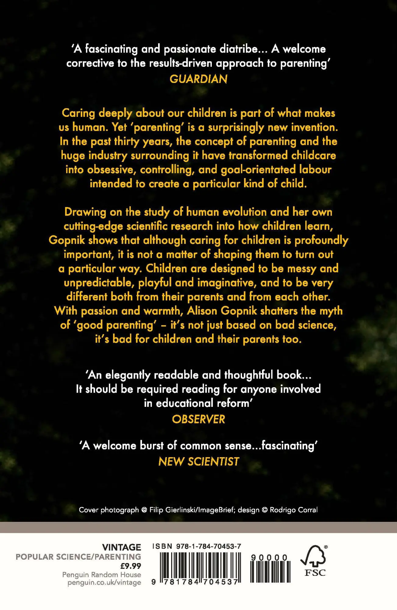 Rückseite: 9781784704537 | The Gardener and the Carpenter | Alison Gopnik | Taschenbuch | 2017