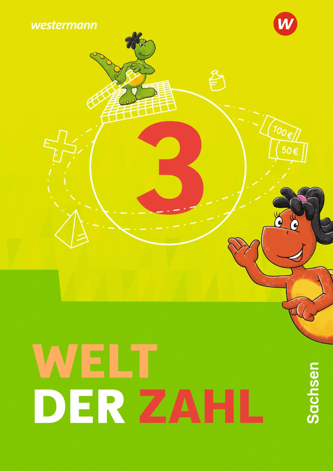 Cover: 9783141064537 | Welt der Zahl 3. Schulbuch. Für Sachsen | Ausgabe 2022 | Dingemans