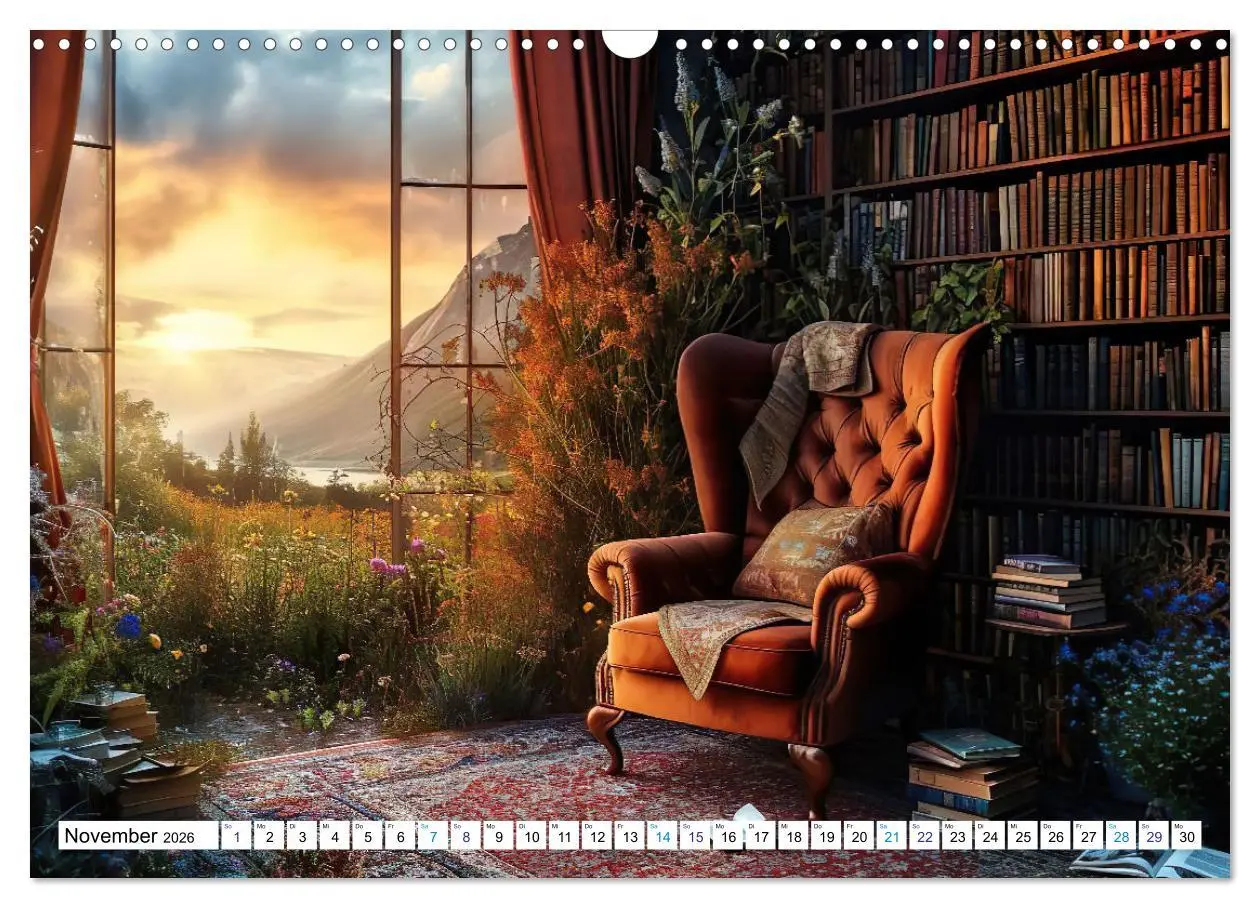 Bild: 9783457424537 | Sesselgeschichten (Wandkalender 2026 DIN A3 quer), CALVENDO...