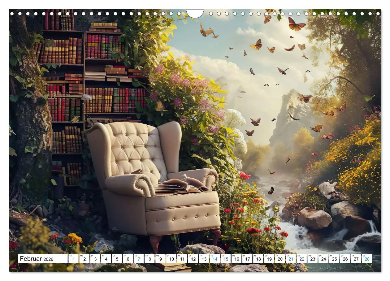 Bild: 9783457424537 | Sesselgeschichten (Wandkalender 2026 DIN A3 quer), CALVENDO...