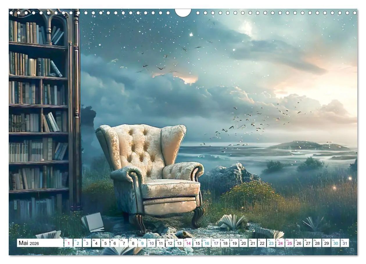 Bild: 9783457424537 | Sesselgeschichten (Wandkalender 2026 DIN A3 quer), CALVENDO...