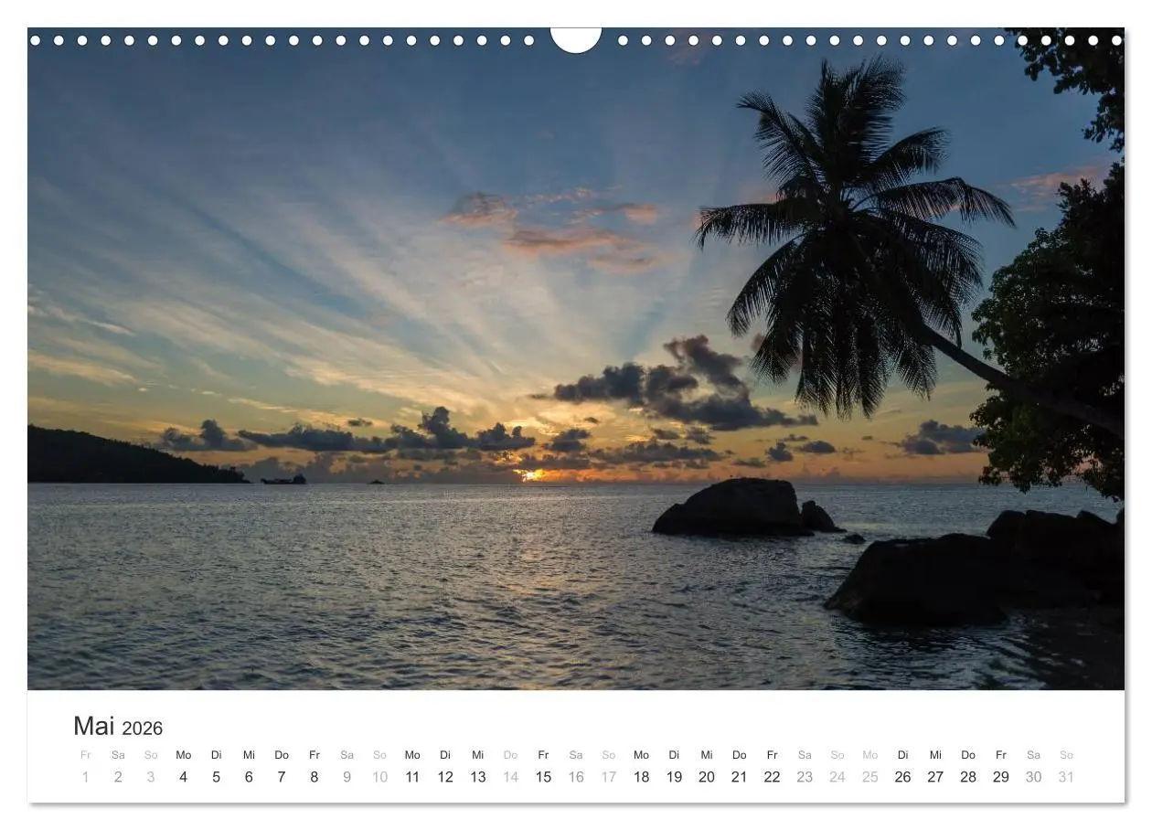 Bild: 9783457974537 | Seychellen - Willkommen im Paradies (Wandkalender 2026 DIN A3...