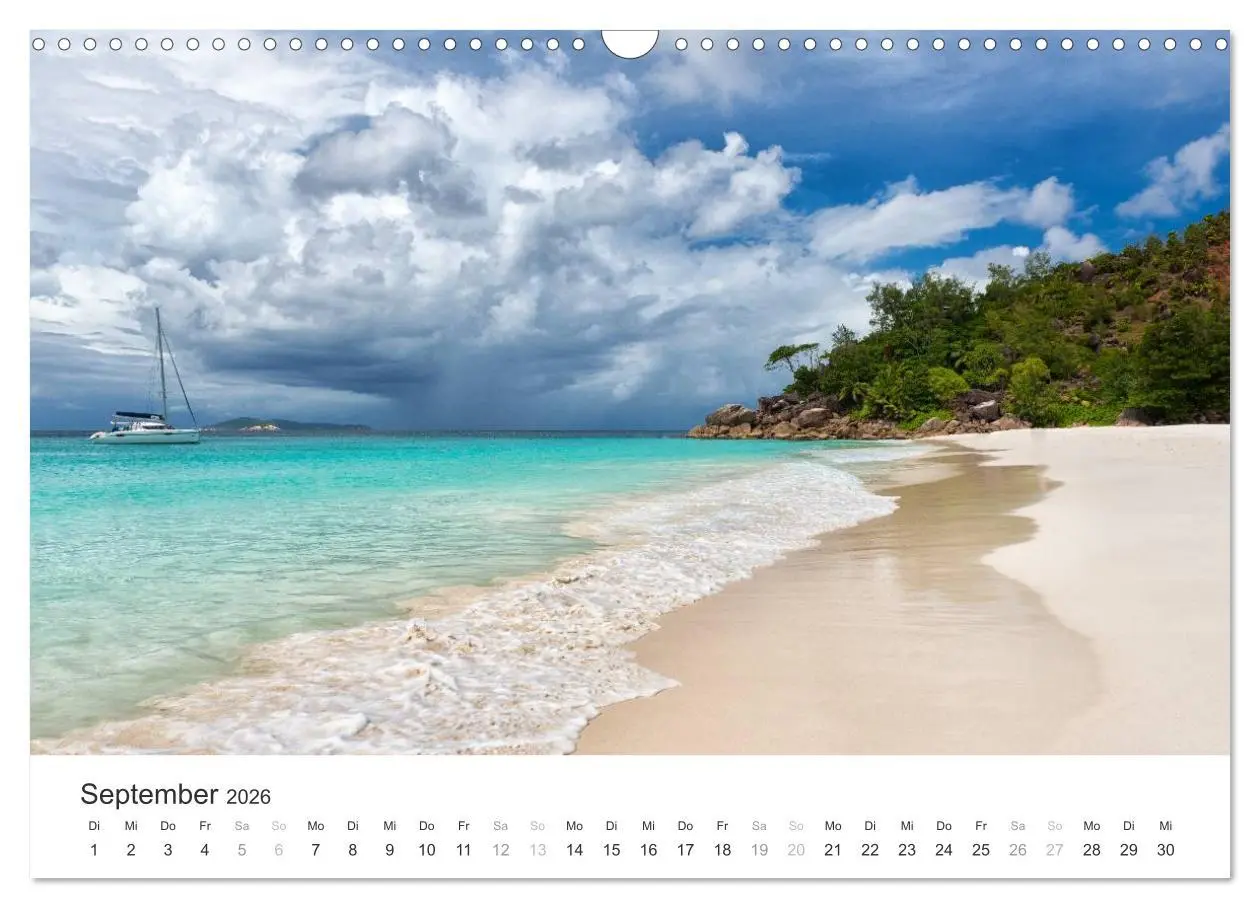 Bild: 9783457974537 | Seychellen - Willkommen im Paradies (Wandkalender 2026 DIN A3...