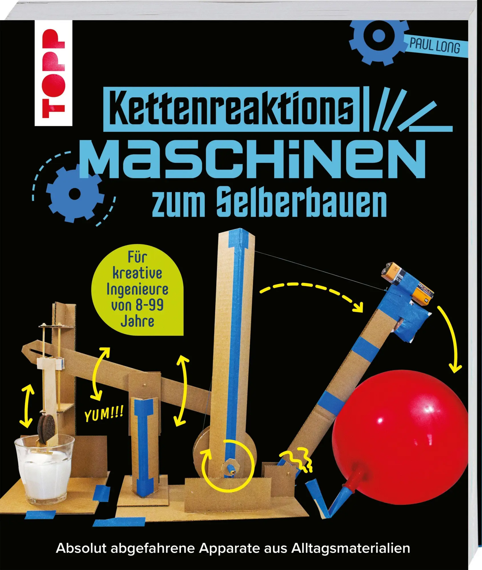Cover: 9783735854537 | Kettenreaktions-Maschinen zum Selberbauen | Paul Long | Taschenbuch