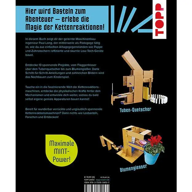 Bild: 9783735854537 | Kettenreaktions-Maschinen zum Selberbauen | Paul Long | Taschenbuch