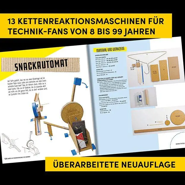 Bild: 9783735854537 | Kettenreaktions-Maschinen zum Selberbauen | Paul Long | Taschenbuch