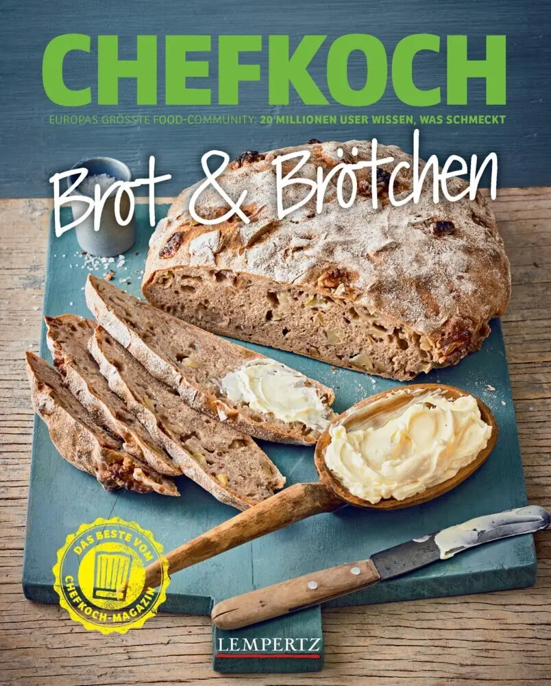Cover: 9783960584537 | Chefkoch Brote &amp; Brötchen | Taschenbuch | 120 S. | Deutsch | 2022