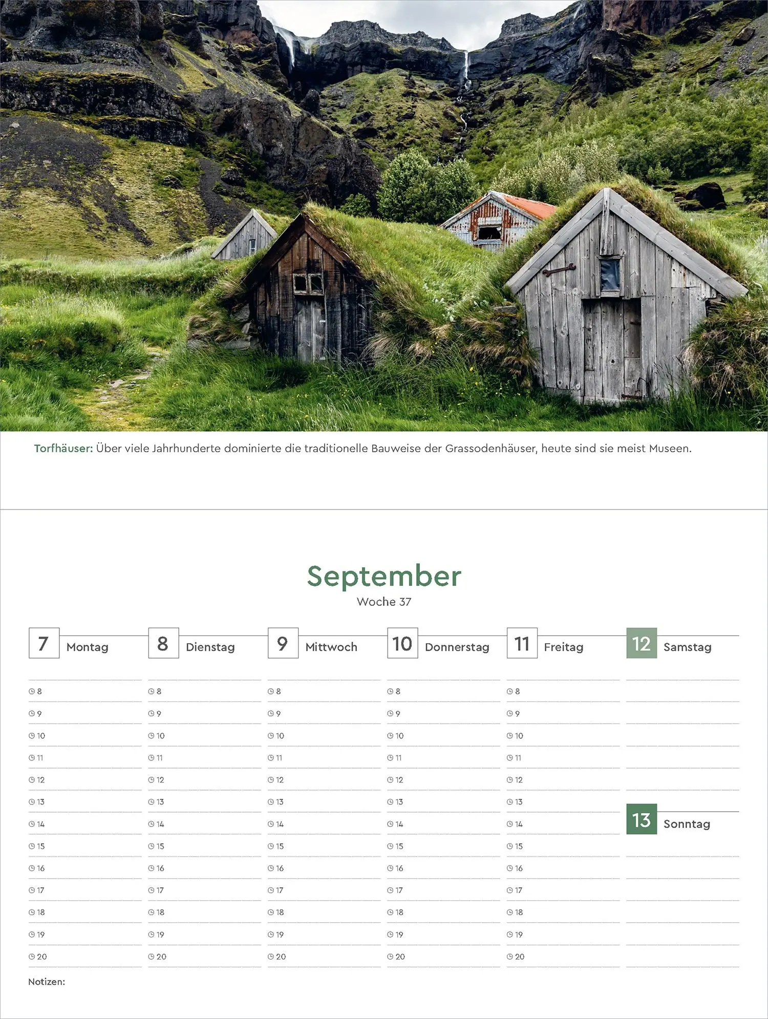 Bild: 9783965914537 | Island - KUNTH Tischkalender 2026 | Kalender | 54 S. | Deutsch | 2026