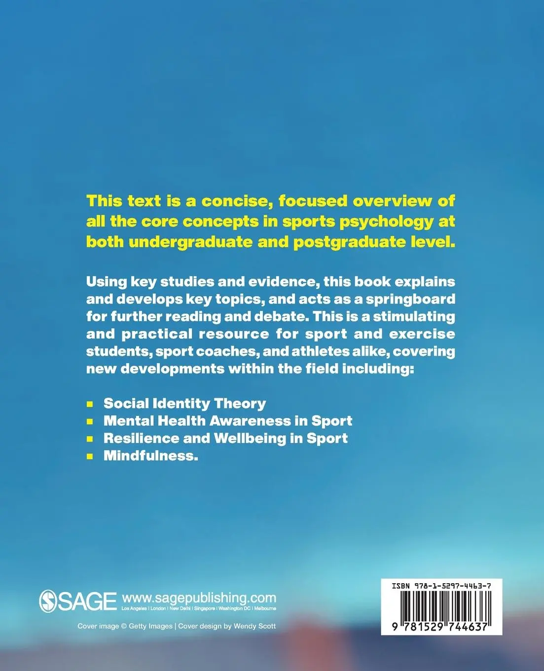 Rückseite: 9781529744637 | Understanding Sport Psychology | Gavin Breslin (u. a.) | Taschenbuch