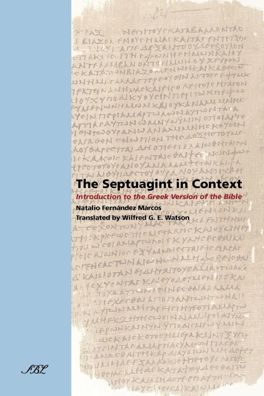 Cover: 9781589834637 | The Septuagint in Context | Natalio Fernndez Marcos (u. a.) | Buch