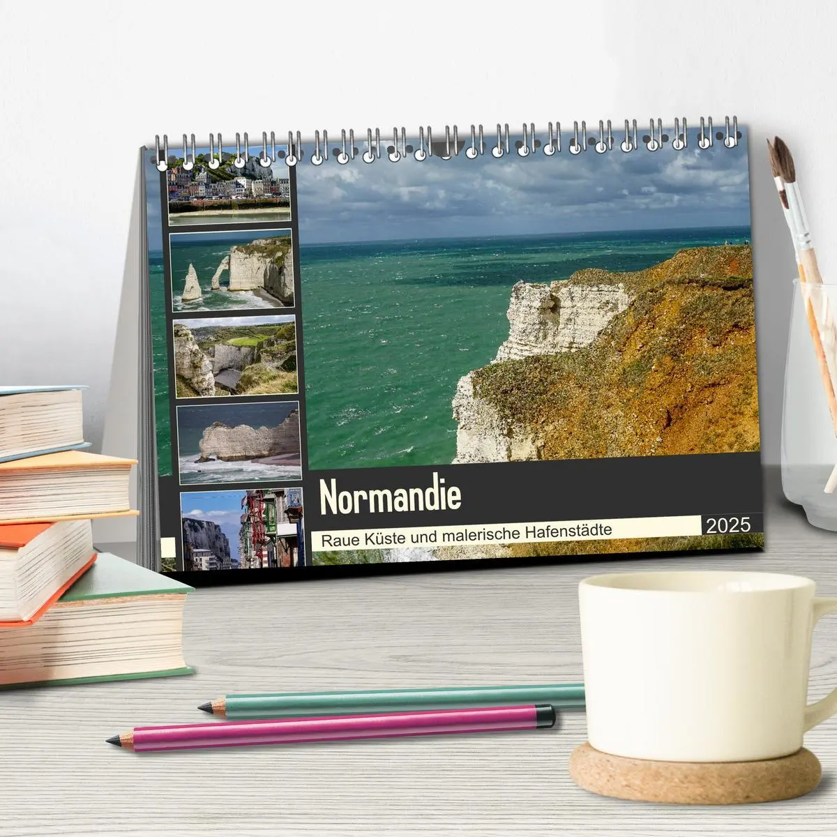 Bild: 9783435324637 | Normandie - Raue Küste und malerische Hafenstädte (Tischkalender...