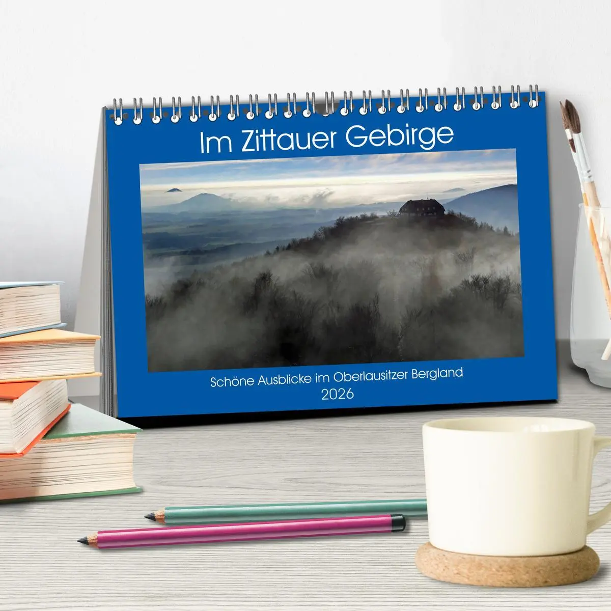 Bild: 9783457894637 | Das Zittauer Gebirge - (Tischkalender 2026 DIN A5 quer), CALVENDO...