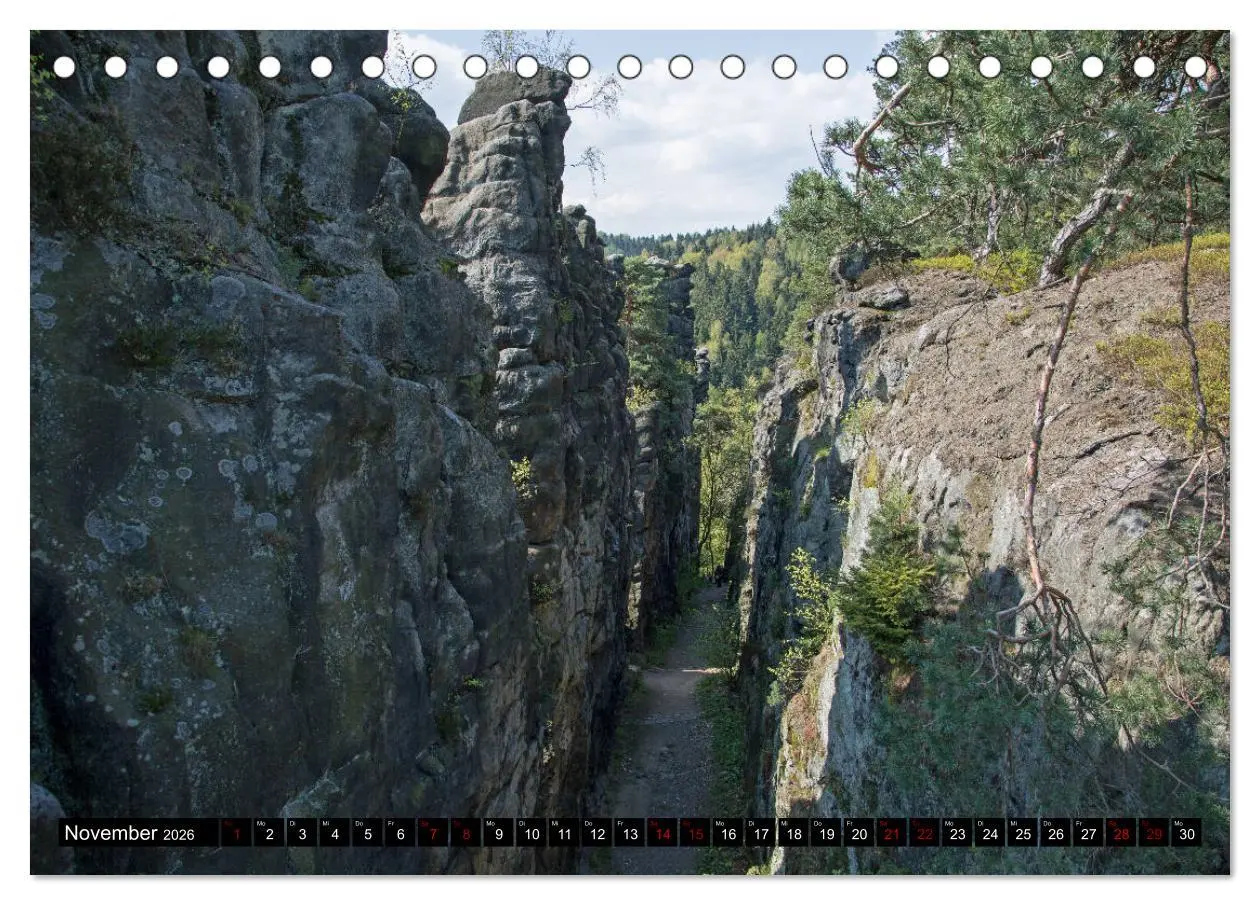 Bild: 9783457894637 | Das Zittauer Gebirge - (Tischkalender 2026 DIN A5 quer), CALVENDO...