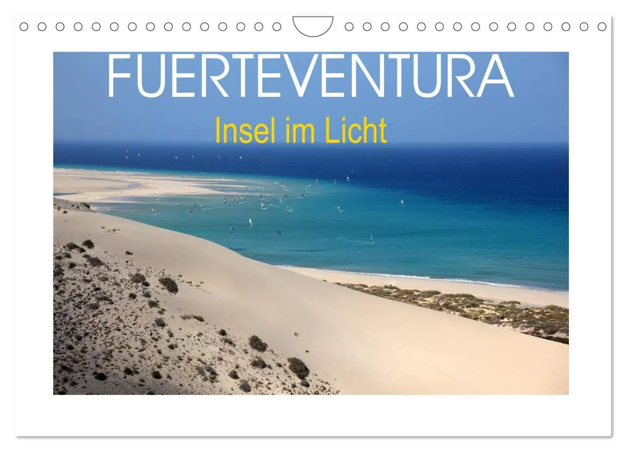Cover: 9783516054637 | Fuerteventura - Insel im Licht (Wandkalender 2026 DIN A4 quer),...