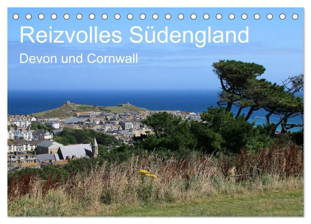 Cover: 9783569834637 | Reizvolles Südengland Devon und Cornwall (Tischkalender 2027 DIN A5...