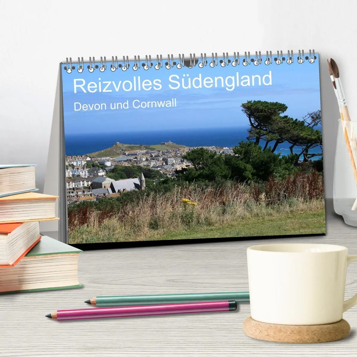 Bild: 9783569834637 | Reizvolles Südengland Devon und Cornwall (Tischkalender 2027 DIN A5...