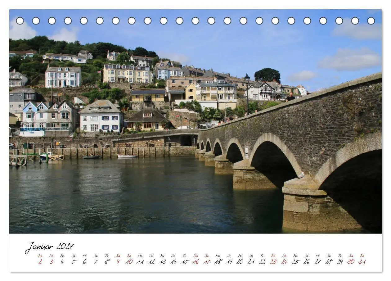 Bild: 9783569834637 | Reizvolles Südengland Devon und Cornwall (Tischkalender 2027 DIN A5...