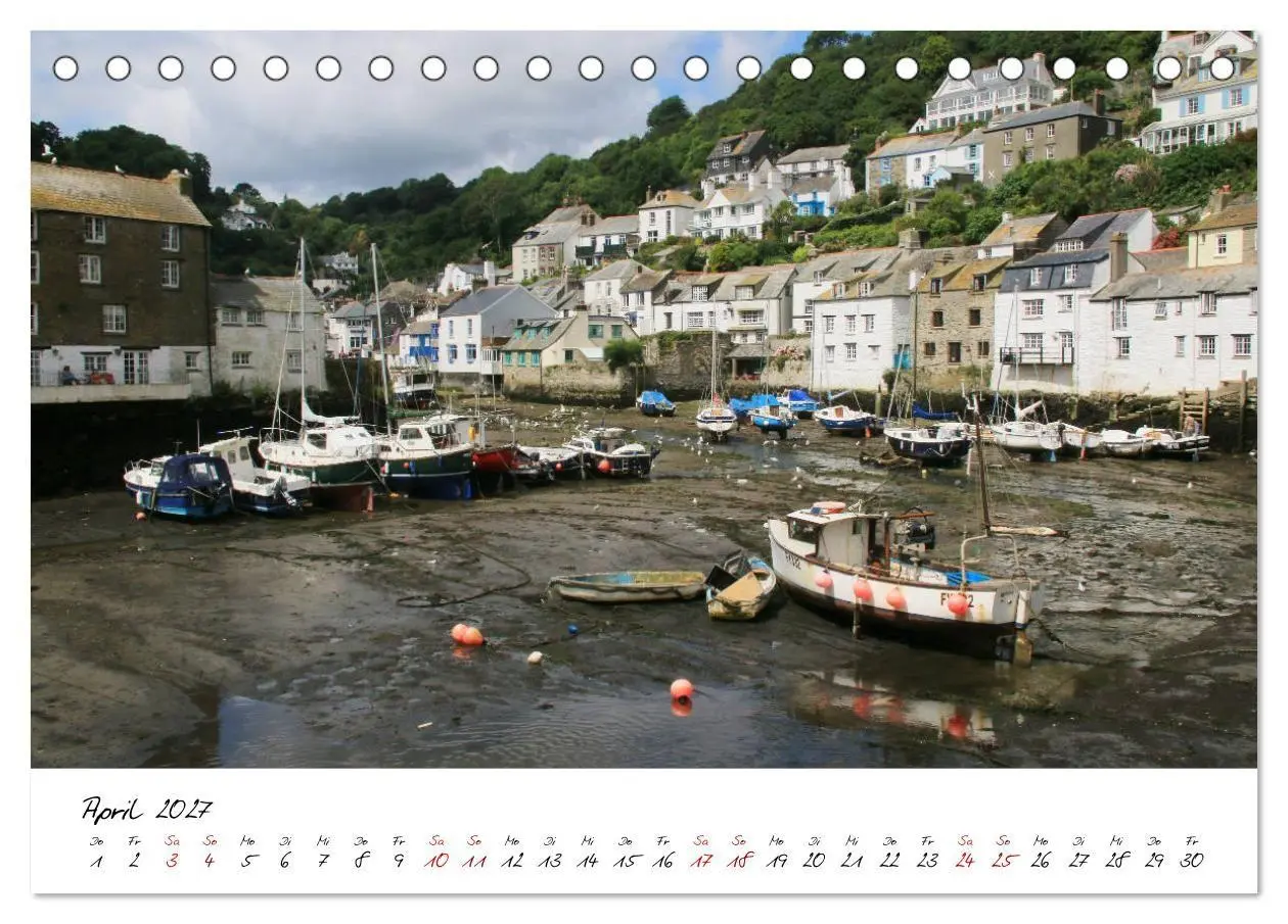 Bild: 9783569834637 | Reizvolles Südengland Devon und Cornwall (Tischkalender 2027 DIN A5...