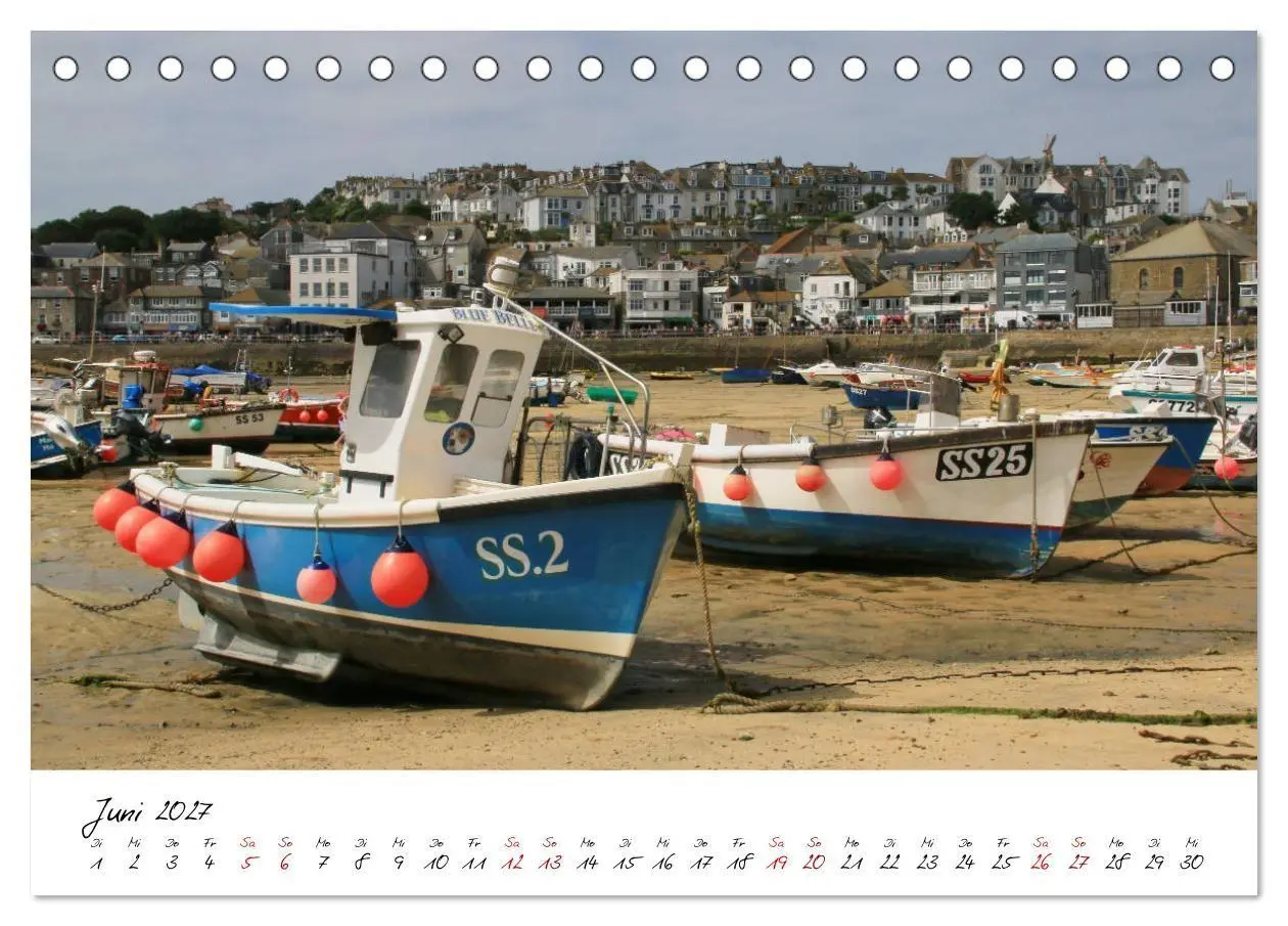Bild: 9783569834637 | Reizvolles Südengland Devon und Cornwall (Tischkalender 2027 DIN A5...
