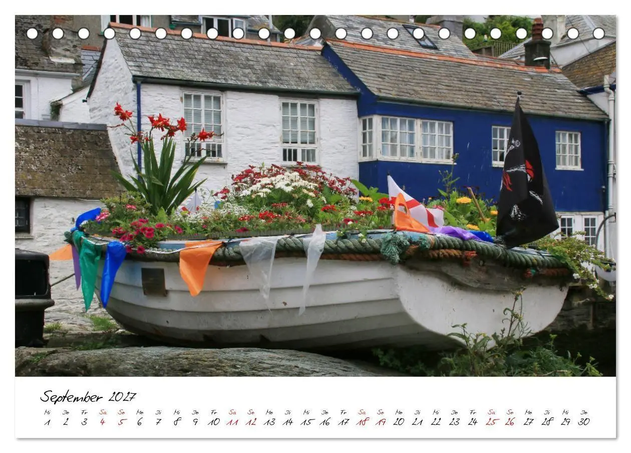 Bild: 9783569834637 | Reizvolles Südengland Devon und Cornwall (Tischkalender 2027 DIN A5...