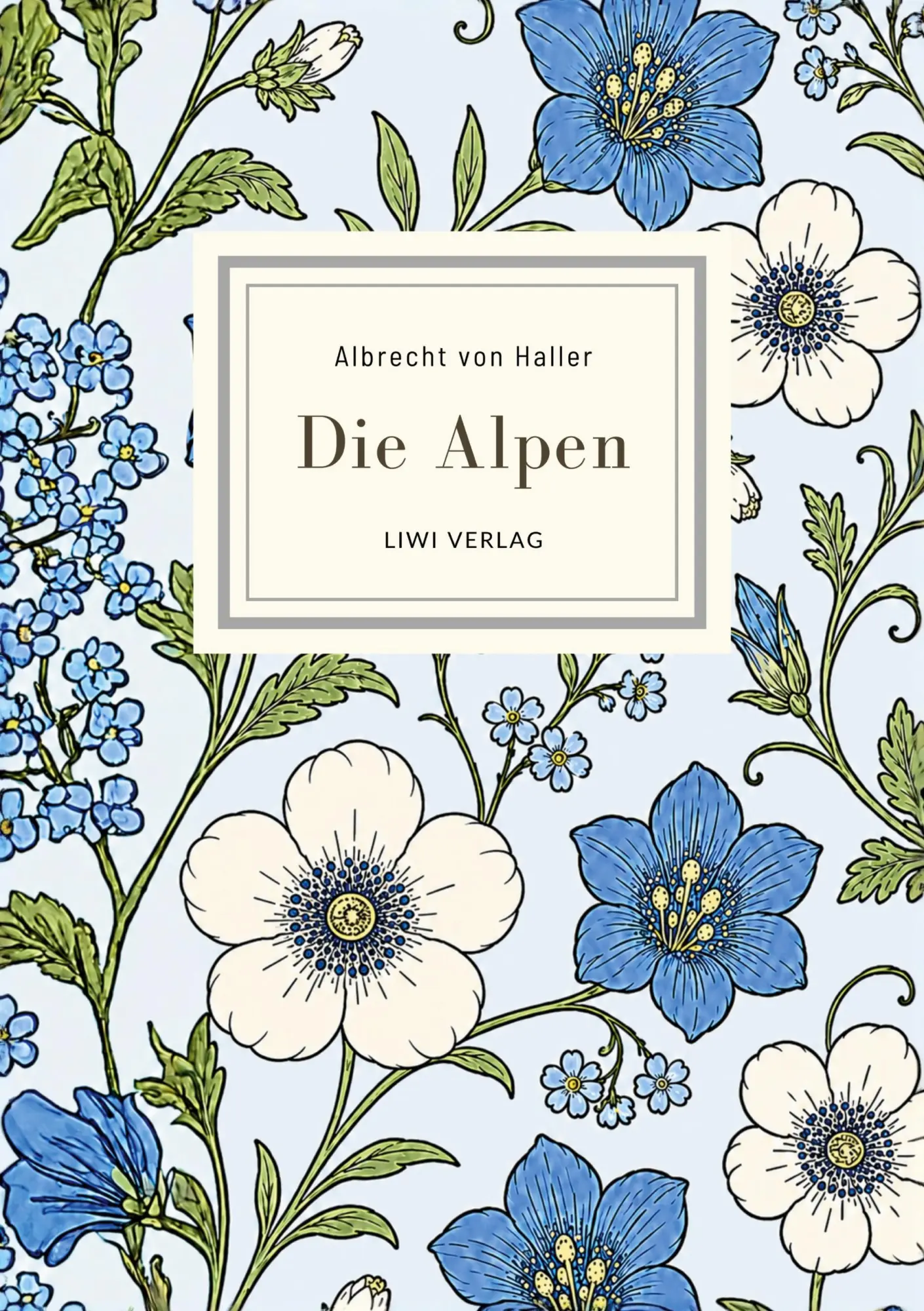 Cover: 9783753804637 | Albrecht von Haller: Die Alpen. Neuausgabe nach der Ausgabe letzter...