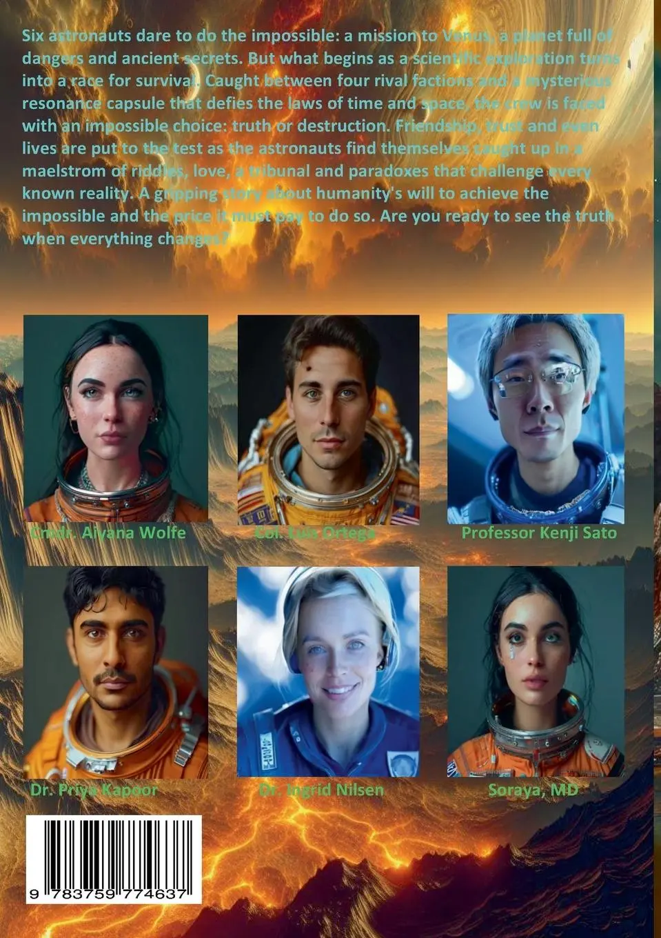 Rückseite: 9783759774637 | The Power of the Venus Temple | In the Shadows of the Star People