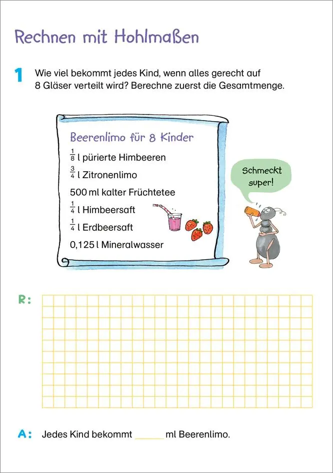Bild: 9783788624637 | Fit fürs Rechnen 4. Klasse. Mein 5-Minuten-Block | Andrea Tonte | Buch