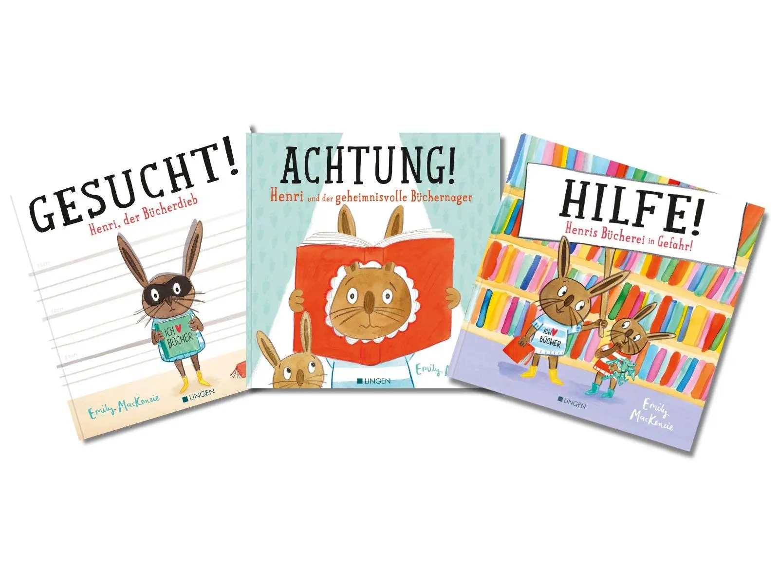 Cover: 9783963474637 | Henri Bilderbuch Set 3er Bundle | 3 Bände in einem Bilderbuch-Set