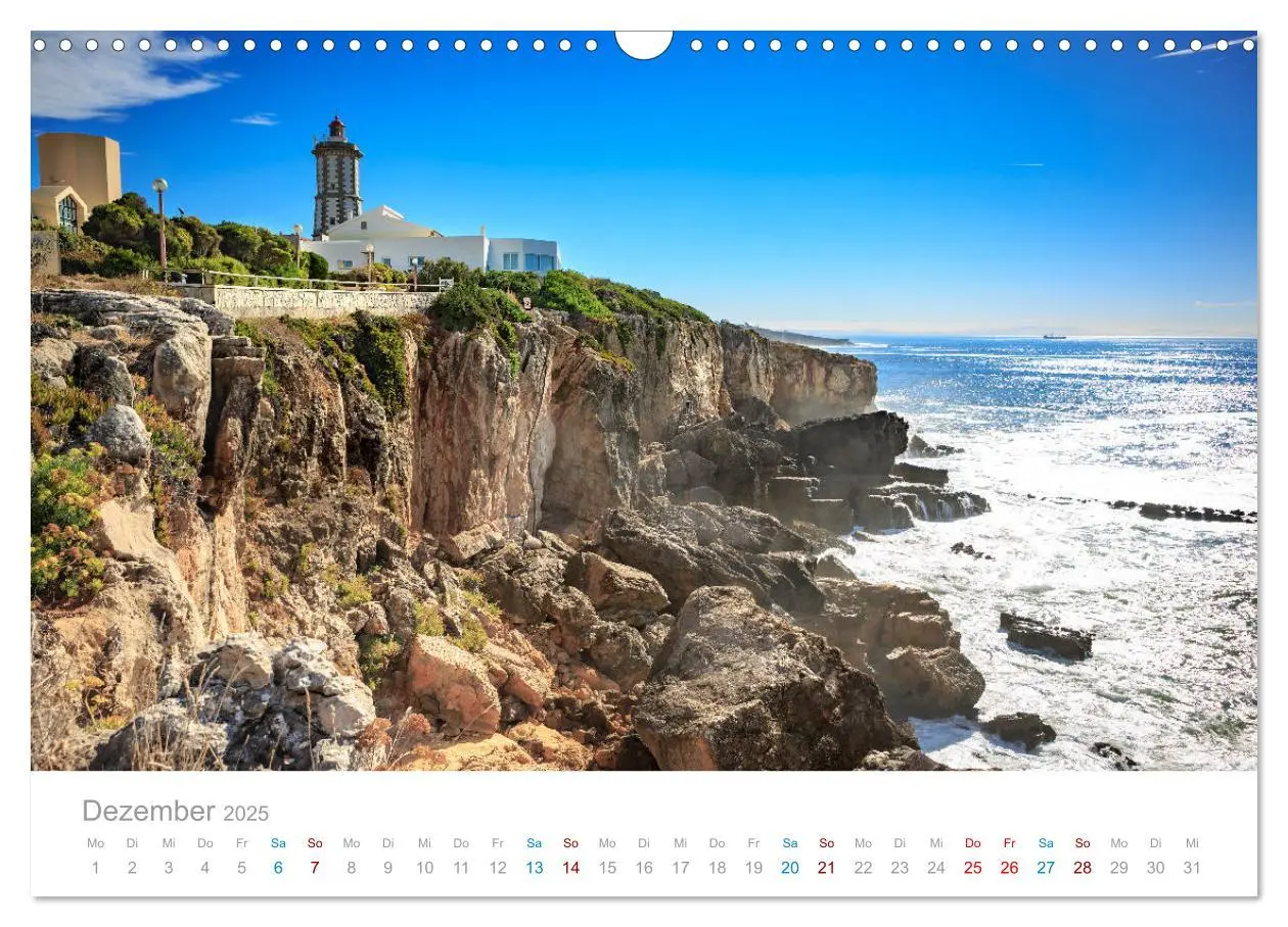 Bild: 9783435244737 | CASCAIS - die schönsten Badeorte Lissabons (Wandkalender 2025 DIN...
