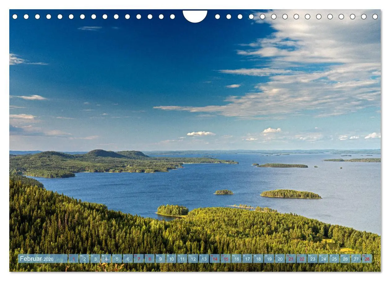 Bild: 9783457334737 | Wildes Finnland (Wandkalender 2026 DIN A4 quer), CALVENDO...