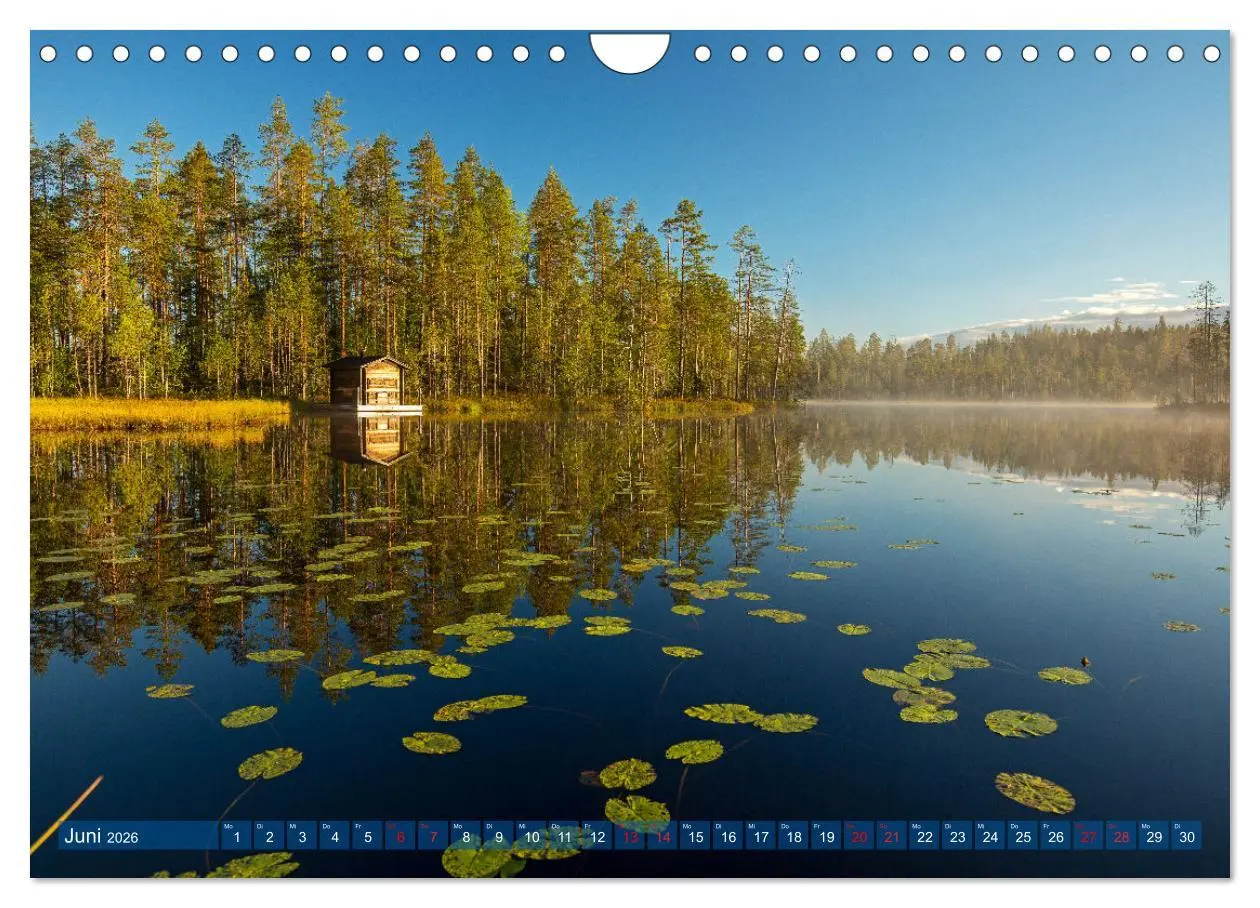 Bild: 9783457334737 | Wildes Finnland (Wandkalender 2026 DIN A4 quer), CALVENDO...