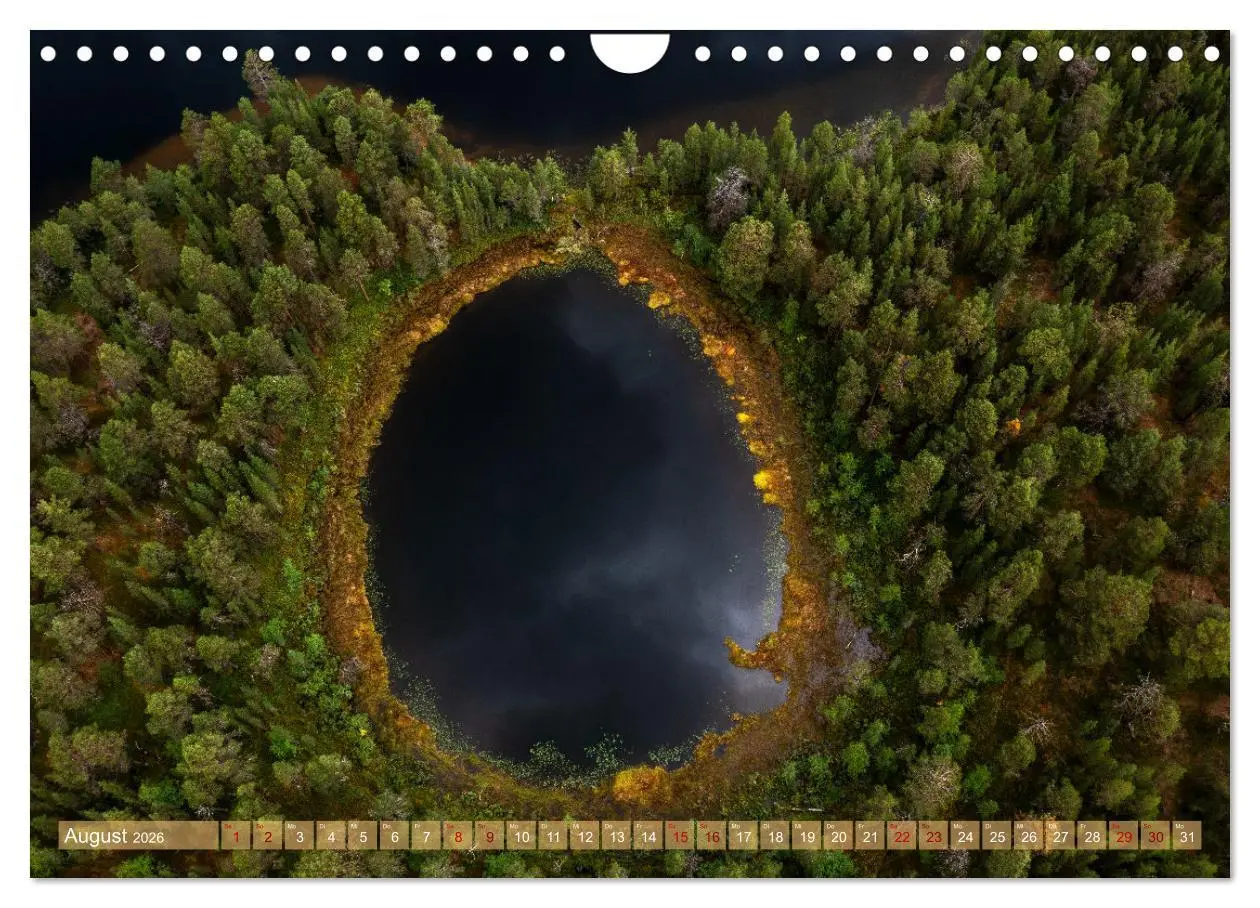 Bild: 9783457334737 | Wildes Finnland (Wandkalender 2026 DIN A4 quer), CALVENDO...