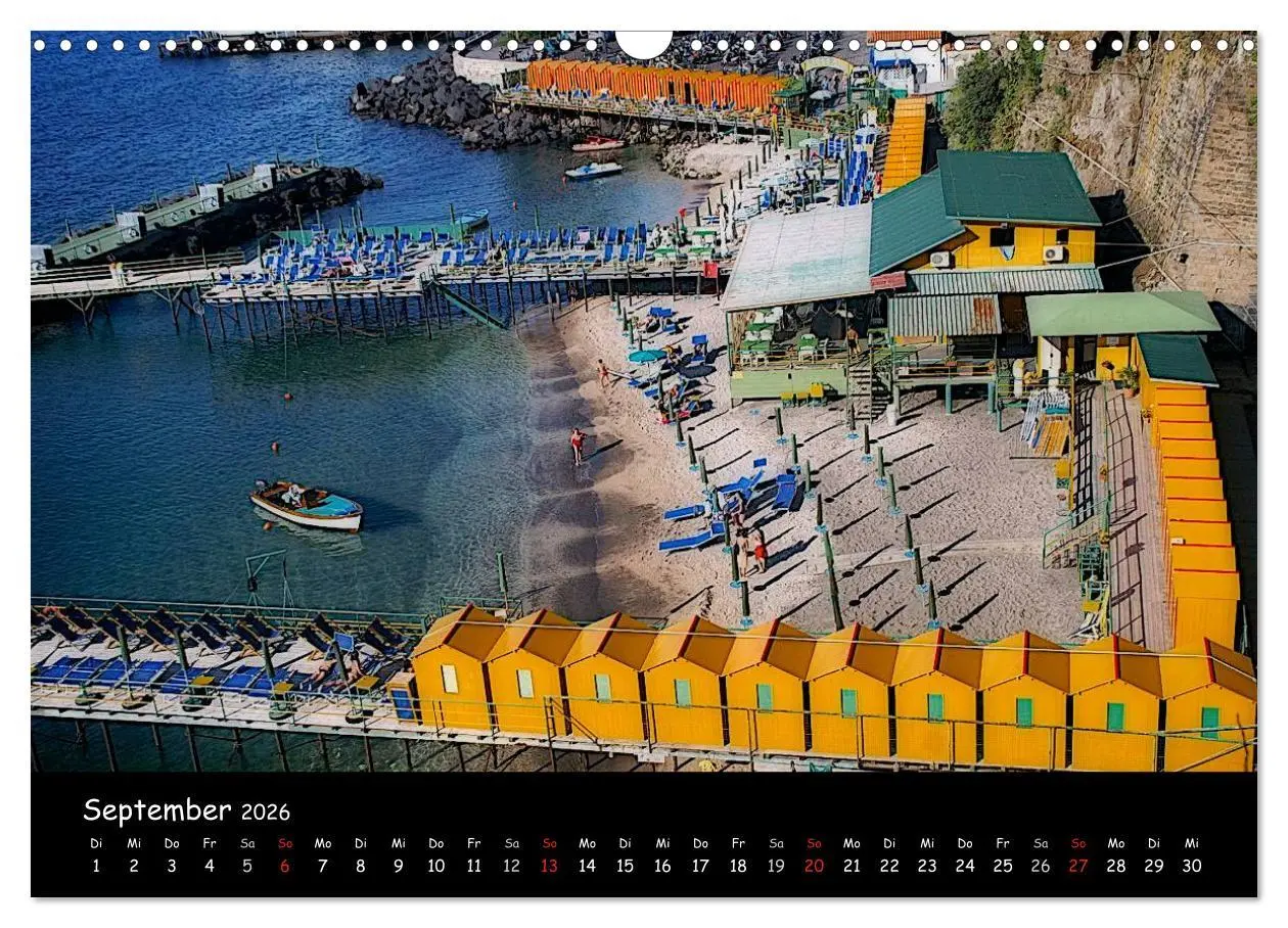 Bild: 9783516114737 | Amalfiküste 2026 (Wandkalender 2026 DIN A3 quer), CALVENDO...