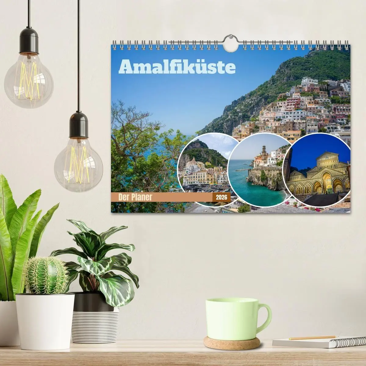 Bild: 9783516734737 | Amalfiküste - Der Planer (Wandkalender 2026 DIN A4 quer), CALVENDO...
