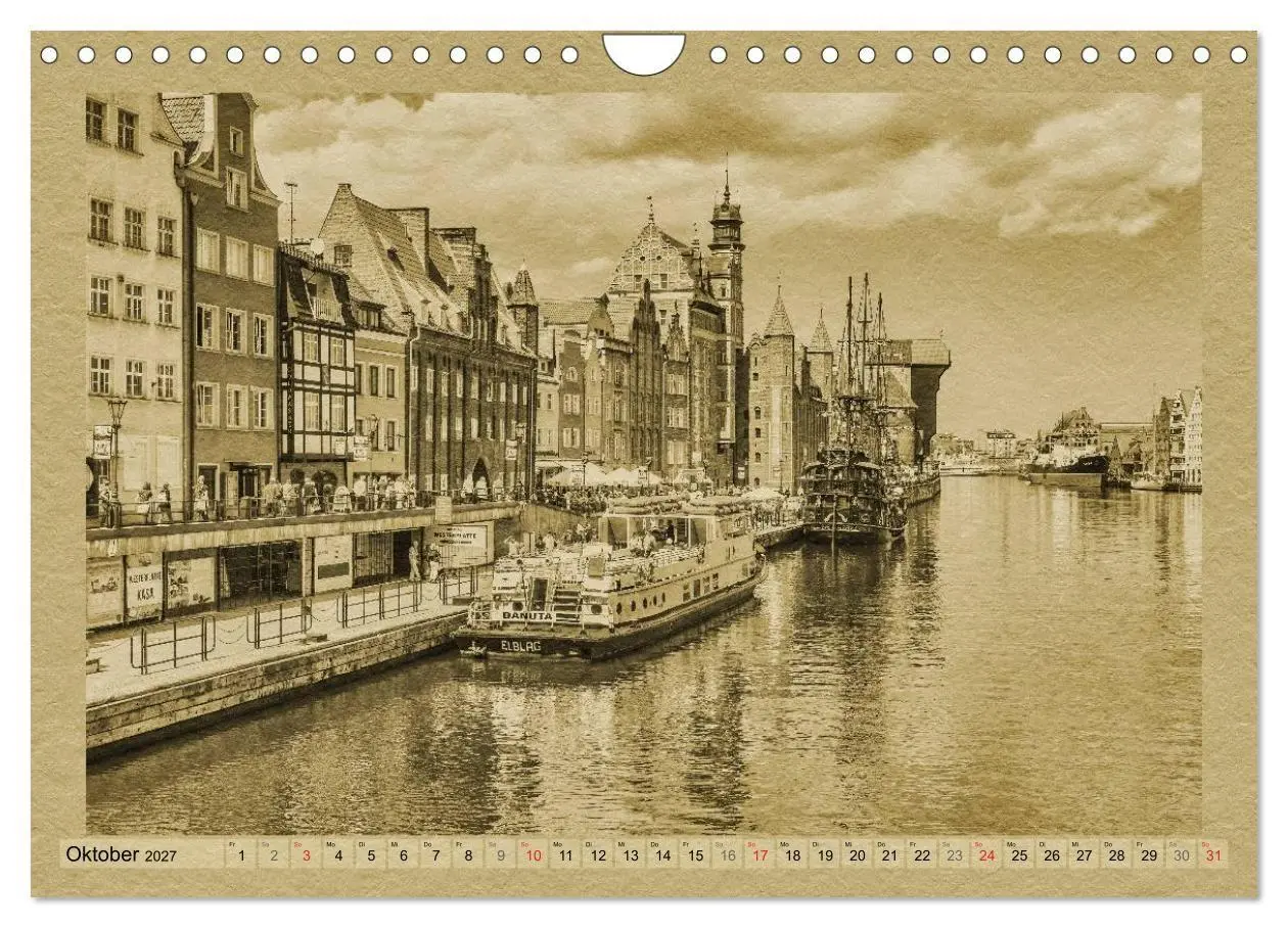Bild: 9783569994737 | Danzig - Ein Kalender im Zeitungsstil (Wandkalender 2027 DIN A4...