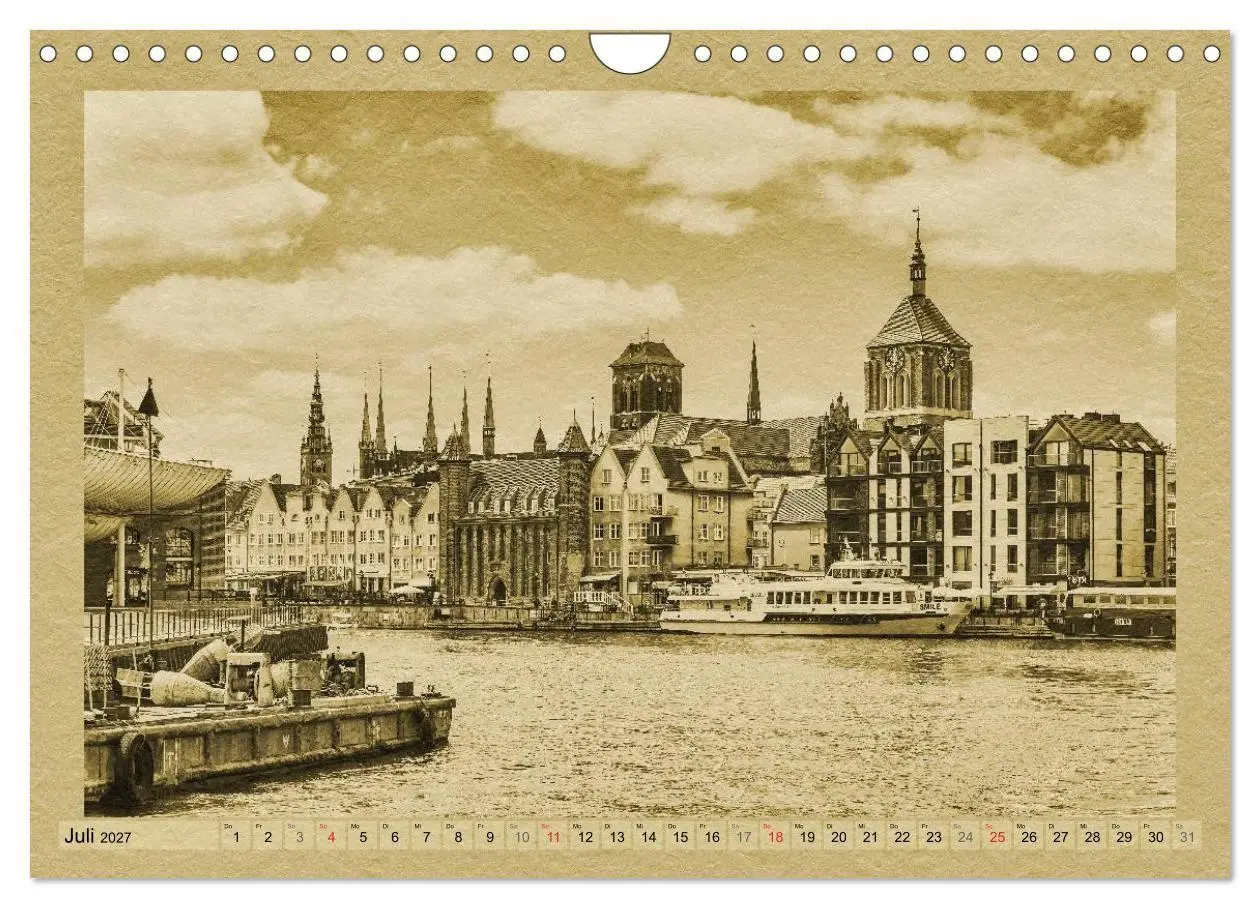 Bild: 9783569994737 | Danzig - Ein Kalender im Zeitungsstil (Wandkalender 2027 DIN A4...