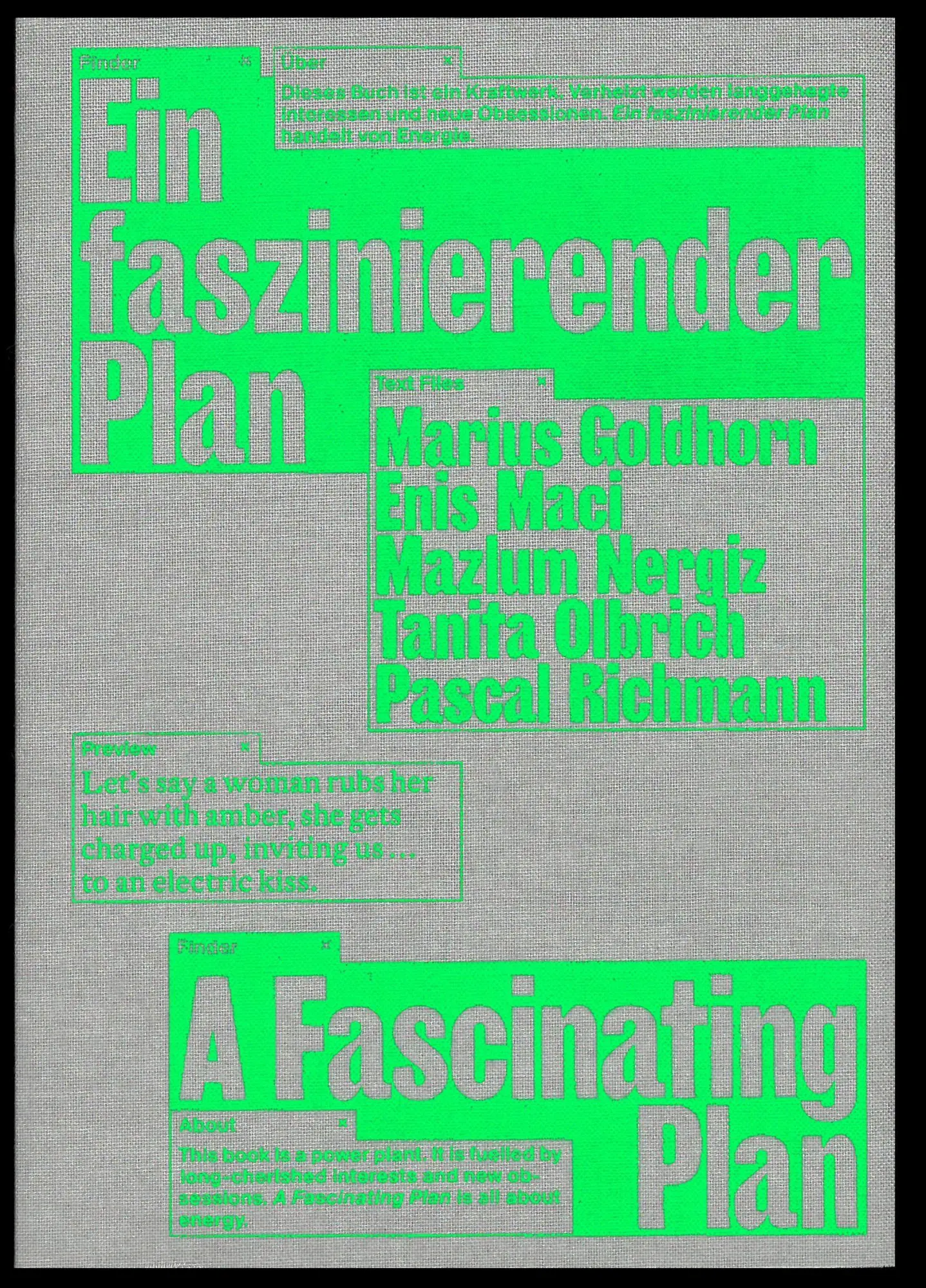 Cover: 9783959054737 | Ein faszinierender Plan | Marius Goldhorn (u. a.) | Taschenbuch | 2021