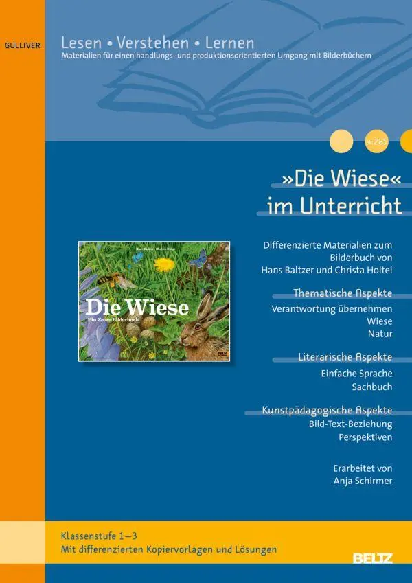 Cover: 9783407824837 | 'Die Wiese' von Hans Baltzer und Christa Holtei | Anja Schirmer | 2026