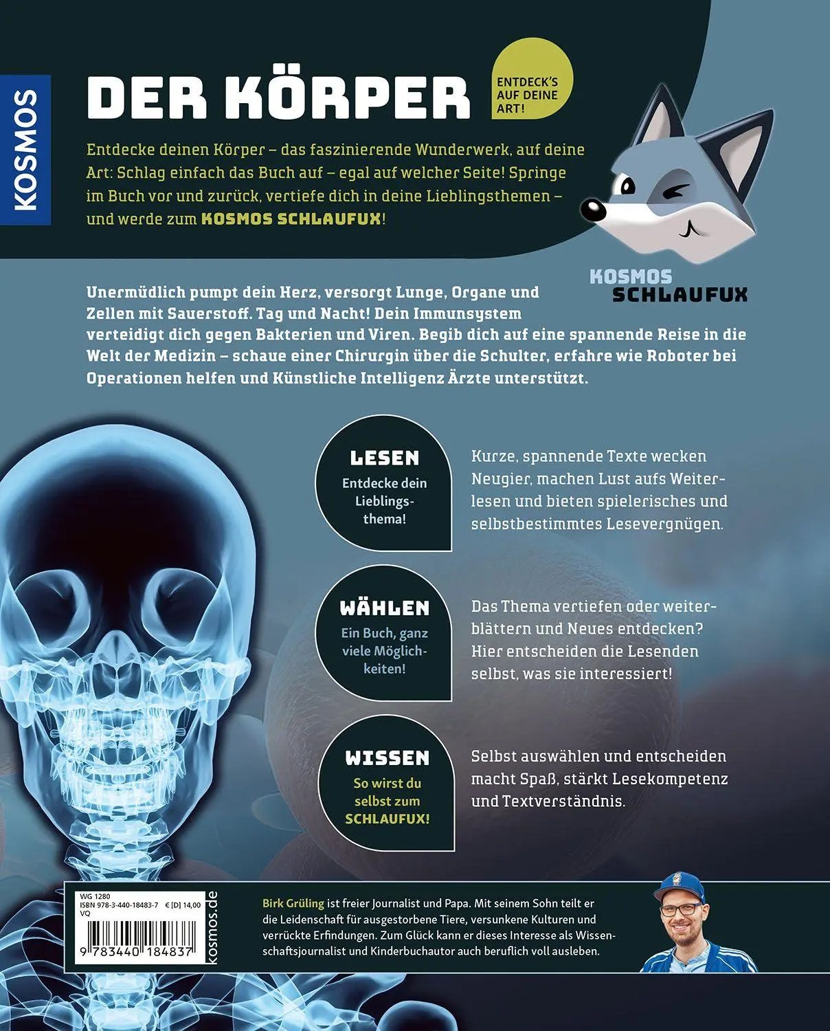 Bild: 9783440184837 | Kosmos SchlauFUX - Körper | Birk Grüling | Buch | 64 S. | Deutsch