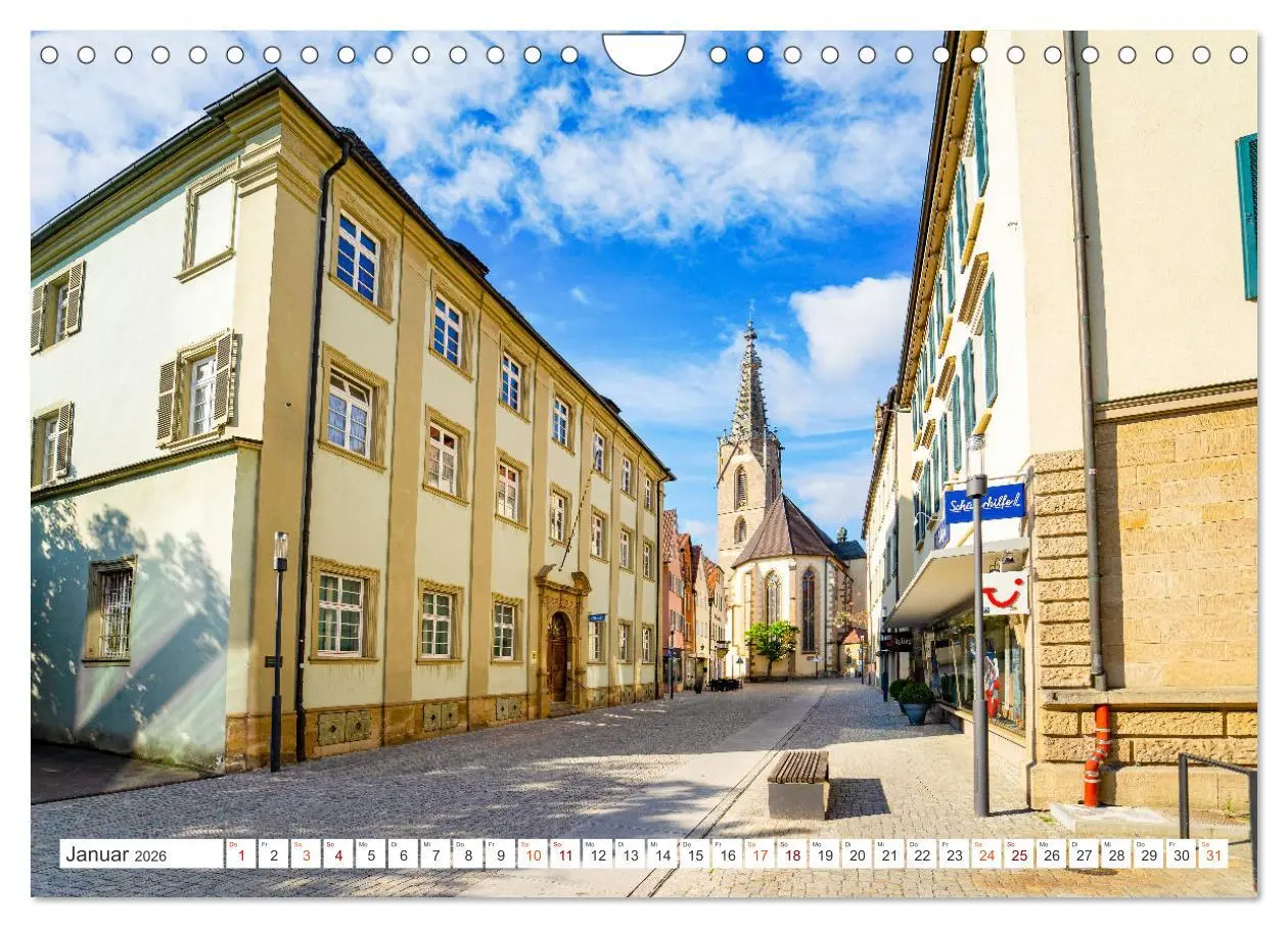 Bild: 9783457634837 | Rottenburg am Neckar Impressionen (Wandkalender 2026 DIN A4 quer),...