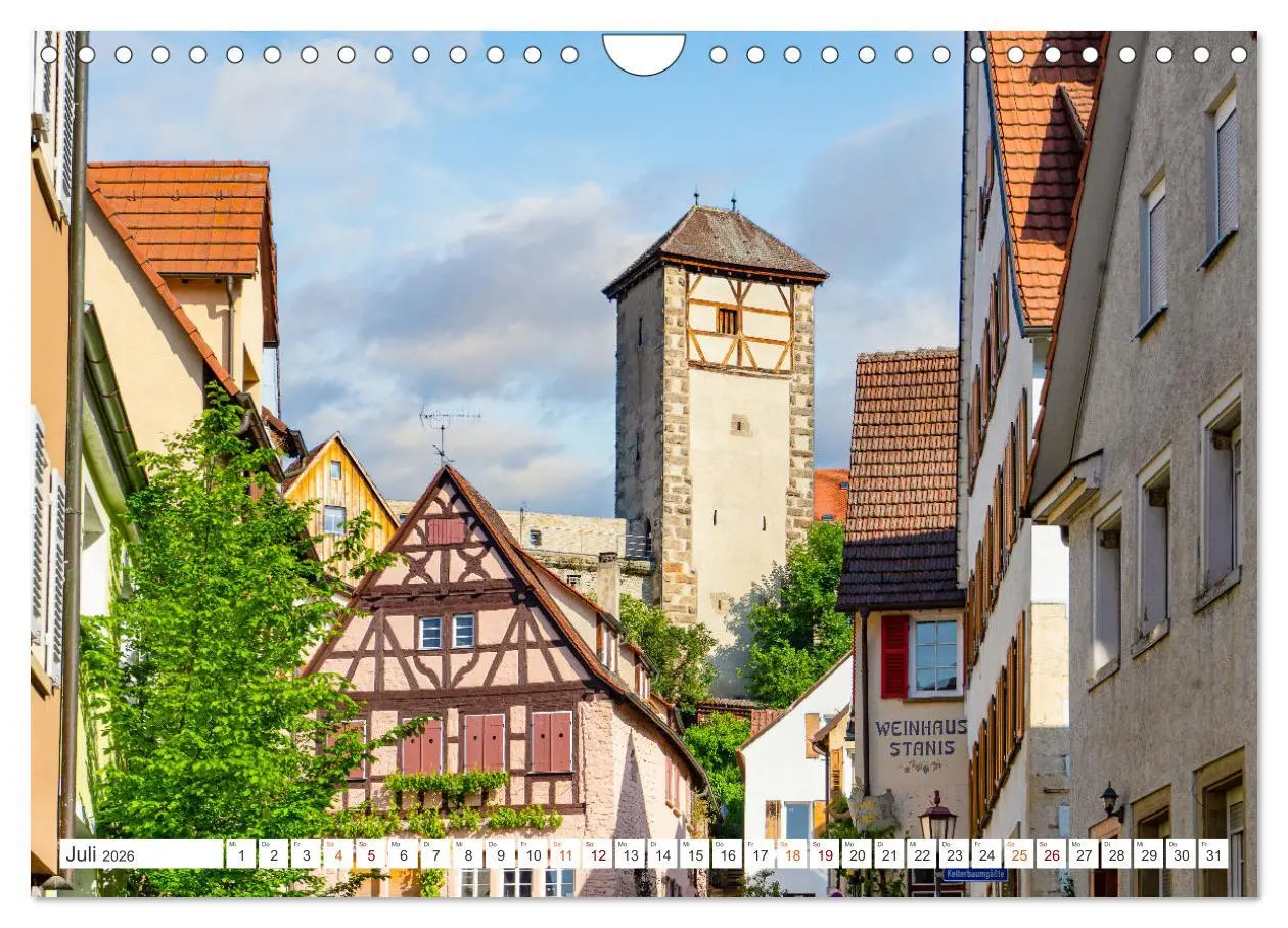 Bild: 9783457634837 | Rottenburg am Neckar Impressionen (Wandkalender 2026 DIN A4 quer),...
