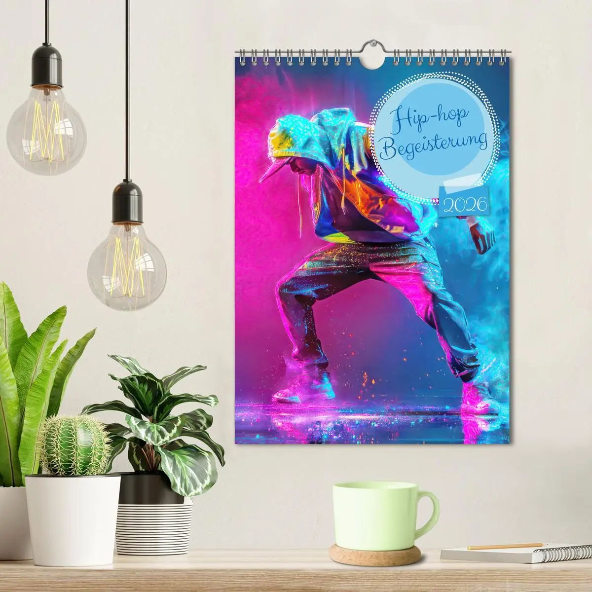 Bild: 9783516274837 | Hip-hop Begeisterung (Wandkalender 2026 DIN A4 hoch), CALVENDO...