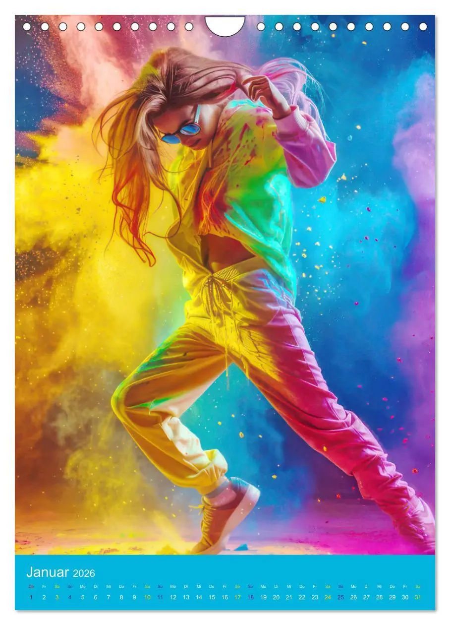 Bild: 9783516274837 | Hip-hop Begeisterung (Wandkalender 2026 DIN A4 hoch), CALVENDO...