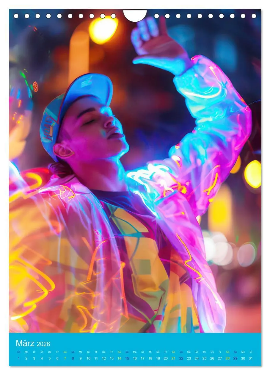 Bild: 9783516274837 | Hip-hop Begeisterung (Wandkalender 2026 DIN A4 hoch), CALVENDO...