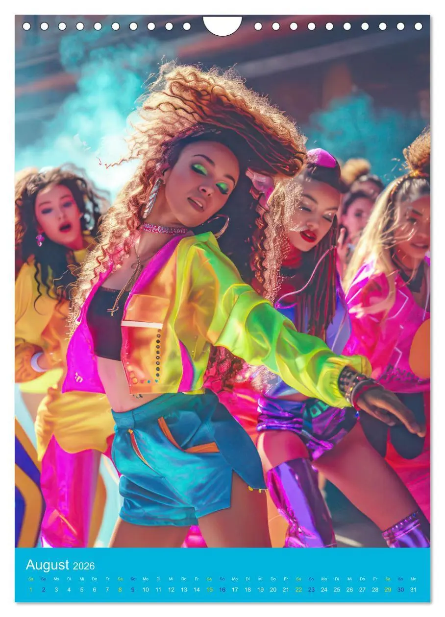Bild: 9783516274837 | Hip-hop Begeisterung (Wandkalender 2026 DIN A4 hoch), CALVENDO...