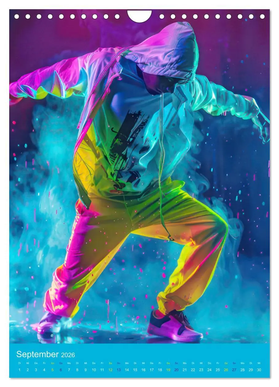 Bild: 9783516274837 | Hip-hop Begeisterung (Wandkalender 2026 DIN A4 hoch), CALVENDO...