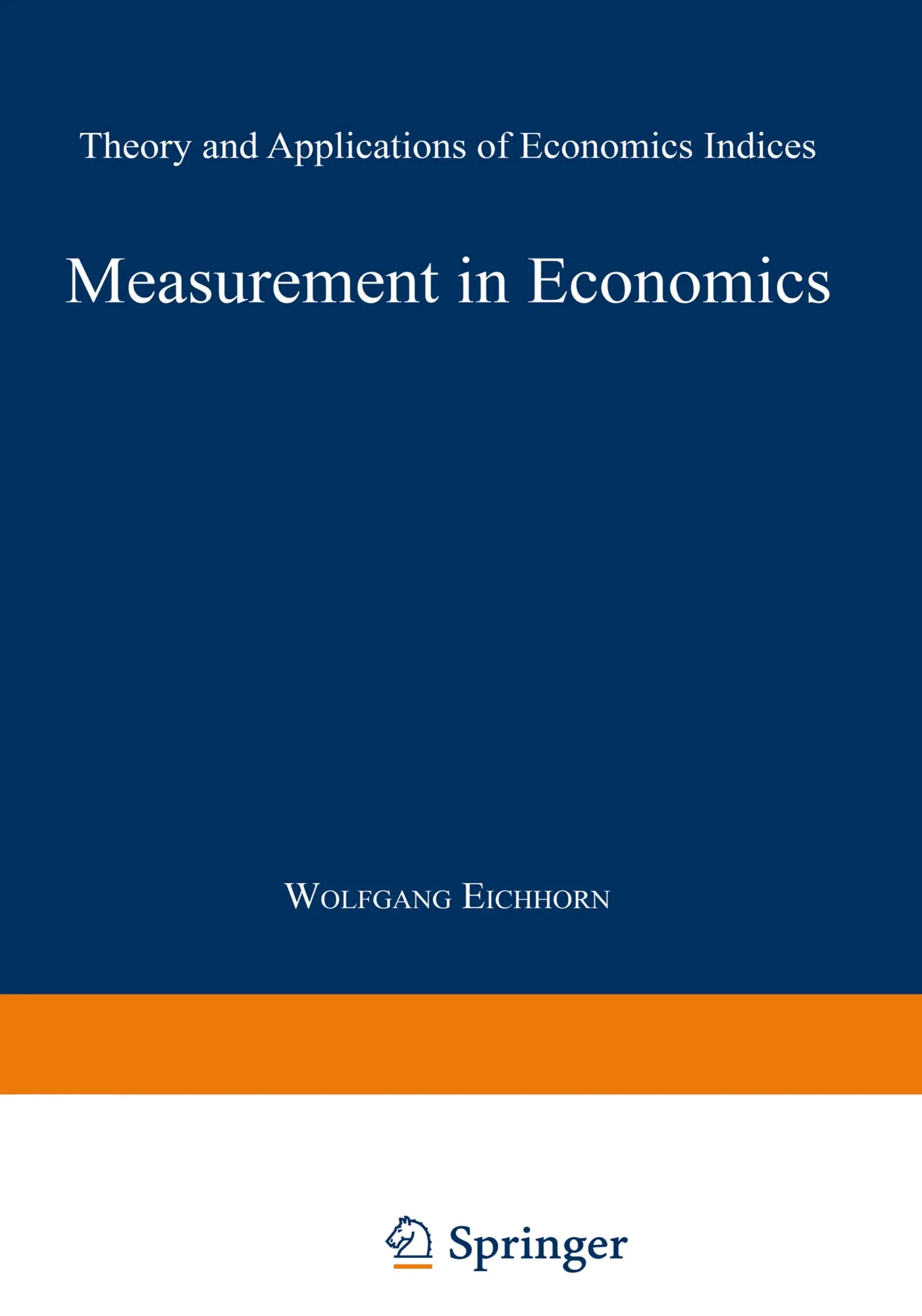 Measurement in Economics