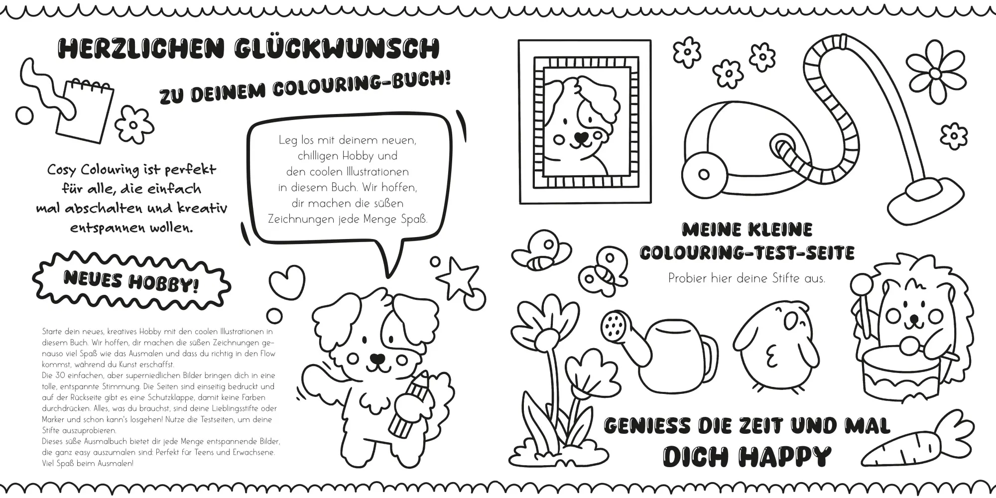 Bild: 9783862304837 | Cosy Colouring - Niedliche Cuties | Taschenbuch | 64 S. | Deutsch
