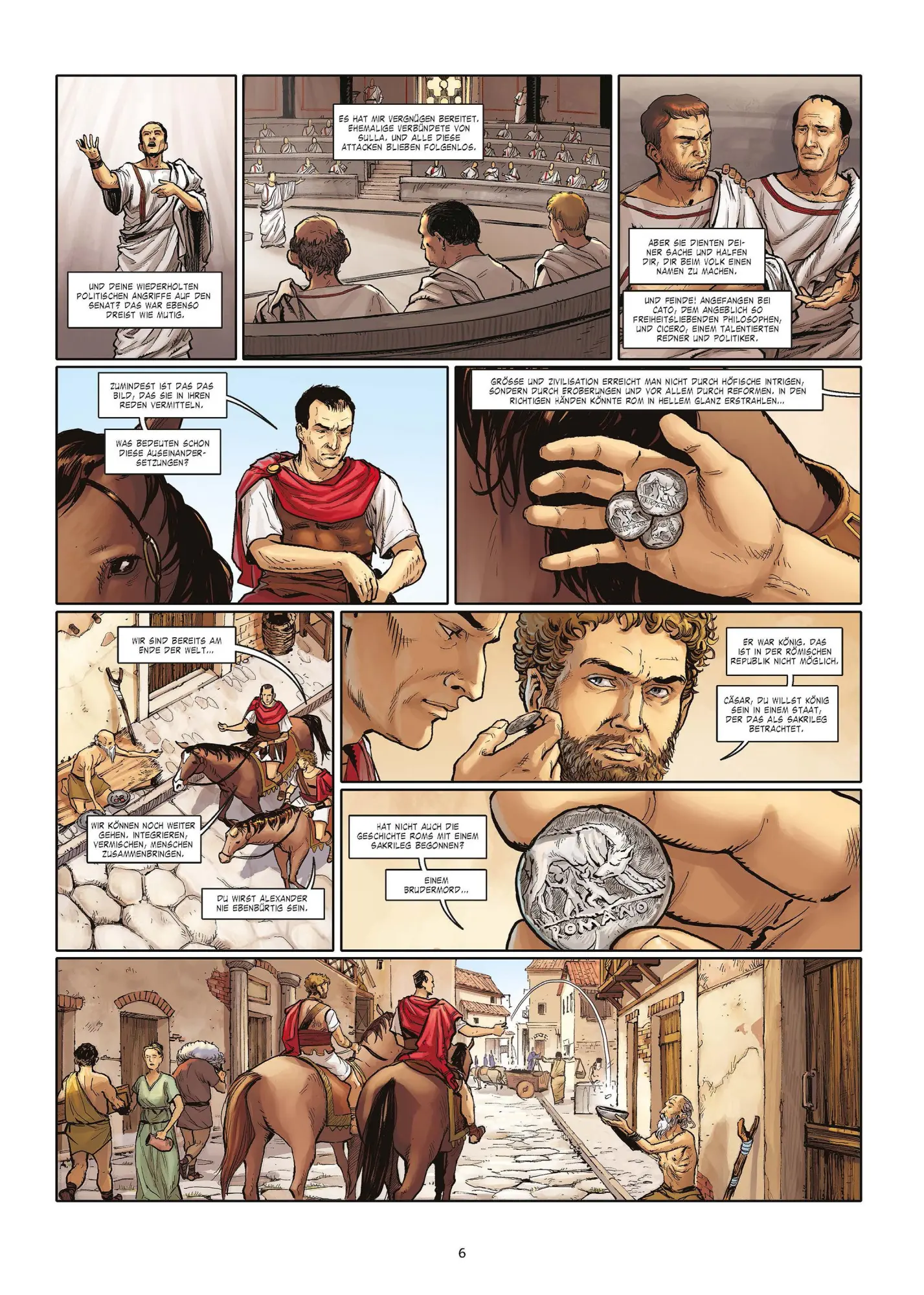Bild: 9783987214837 | Cäsar | (Graphic Novel) | Mathieu Gabella (u. a.) | Buch | 56 S.