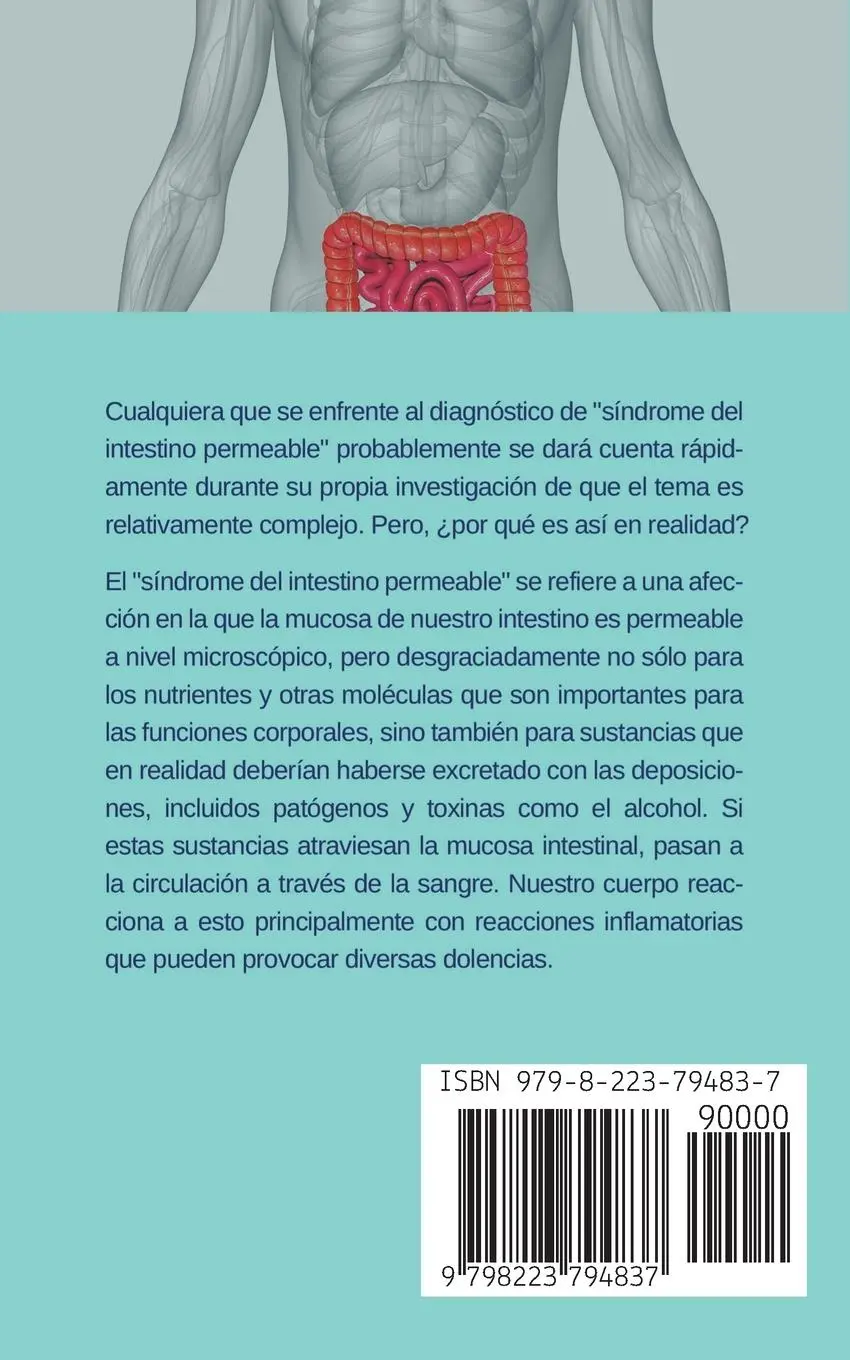 Rückseite: 9798223794837 | Síndrome del intestino permeable para principiantes - El libro de...